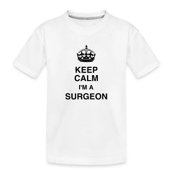 docteur / médecin / chirurgien / chirurgie - T-shirt bio Premium Enfant - blanc - Devant