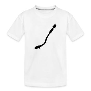 Turntable - T-shirt bio Premium Enfant - blanc - Devant