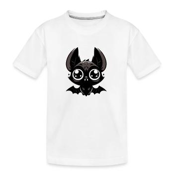 Bat - Kids' Premium Organic T-Shirt - white - Front