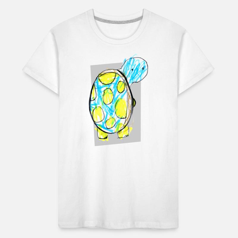 Cute Turtle Kinder Premium Bio T-Shirt