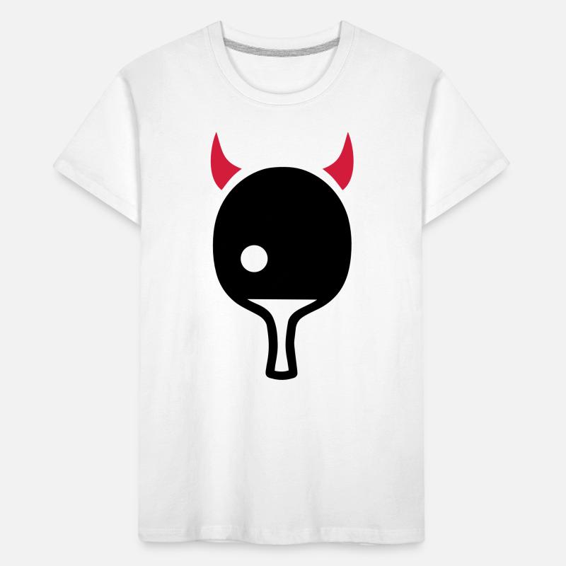 Ping Pong Devil Kids' Premium Organic T-Shirt