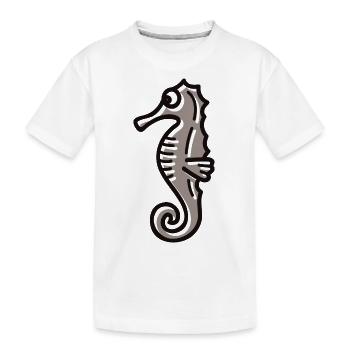 hippocampe - T-shirt bio Premium Enfant - blanc - Devant