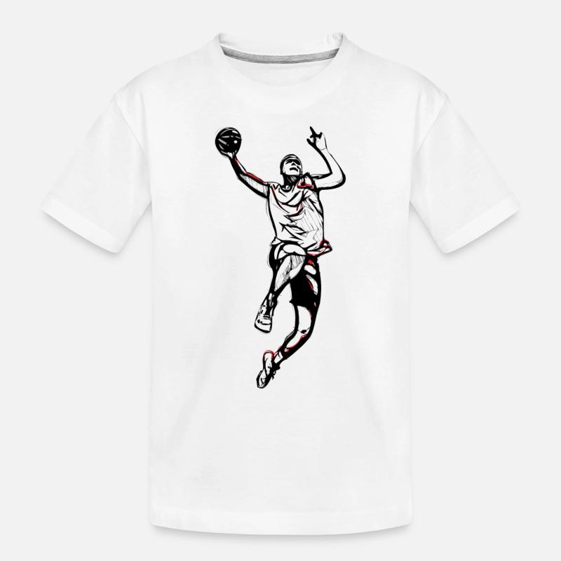 Ballsport - Kinder Premium Bio T-Shirt - Weiß