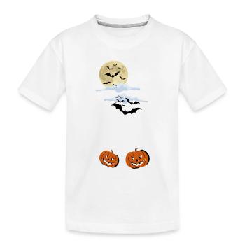 La veille d’Halloween - T-shirt bio Premium Enfant - blanc - Devant
