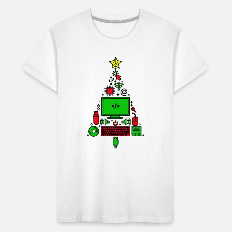 Code Code Débogage Programmeur de script T-shirt bio Premium Enfant