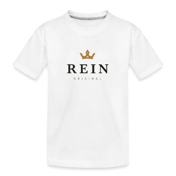 Logo familial purement original - T-shirt bio Premium Enfant - blanc - Devant