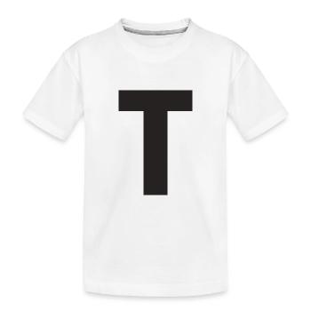 T - T-shirt bio Premium Enfant - blanc - Devant