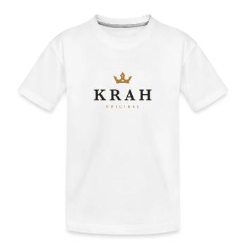 Logo original de la famille Krah - T-shirt bio Premium Enfant - blanc - Devant