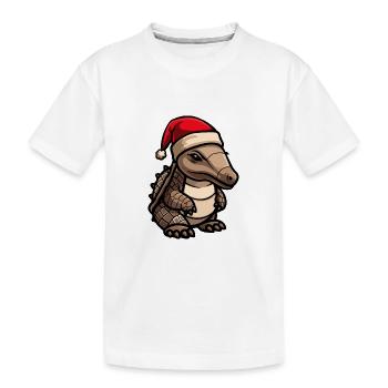 Tatous de Noël - T-shirt bio Premium Enfant - blanc - Devant