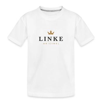 Gauche : Logo original de la famille - T-shirt bio Premium Enfant - blanc - Devant