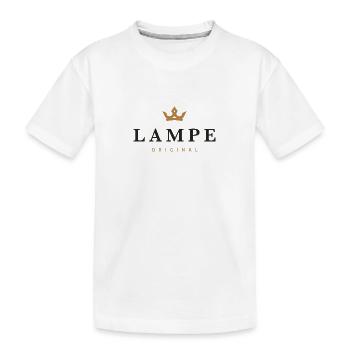 Logo original de la famille Lamp - T-shirt bio Premium Enfant - blanc - Devant