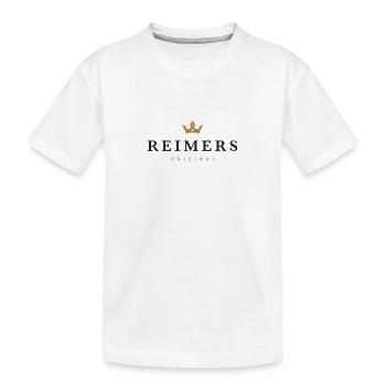 Logo original de la famille Reimers - T-shirt bio Premium Enfant - blanc - Devant