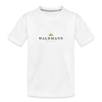Logo original de la famille Waldmann - T-shirt bio Premium Enfant - blanc - Devant