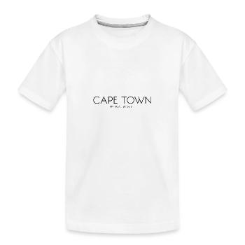 Cape Town, Afrique du Sud, Captoniens, Table Mountain - T-shirt bio Premium Enfant - blanc - Devant