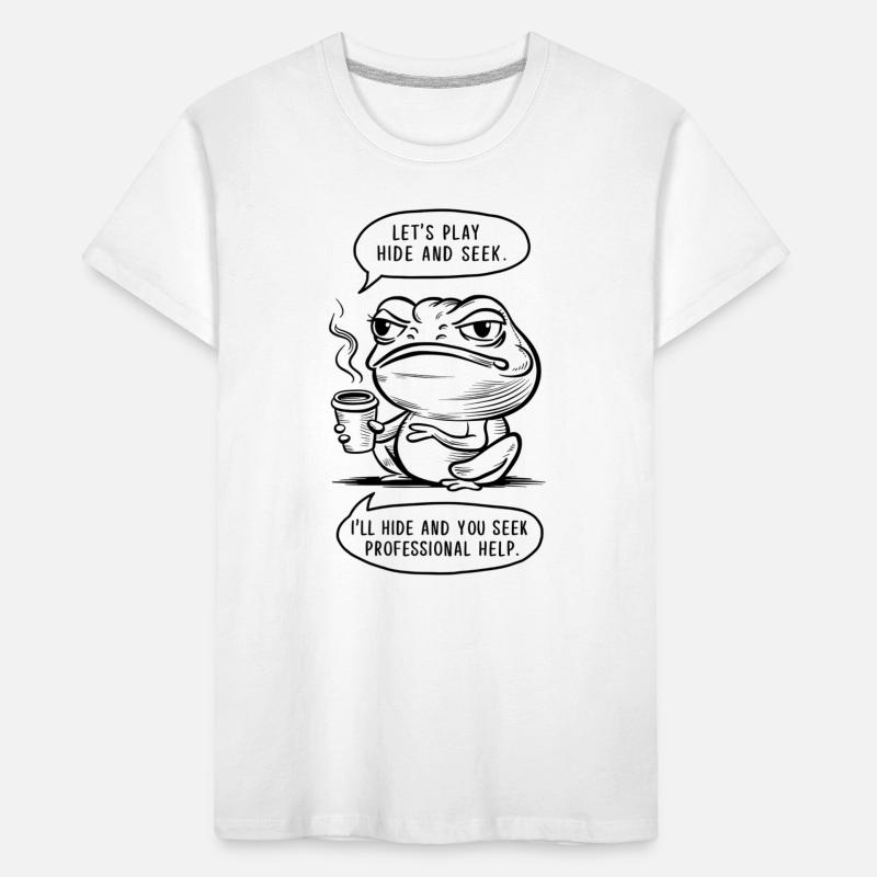 Cache-cache T-shirt bio Premium Enfant