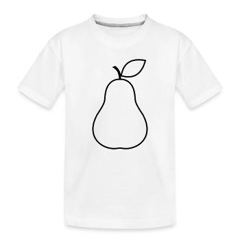 Fruits fruits fruits végétalien fruit végétarien fruité - T-shirt bio Premium Enfant - blanc - Devant