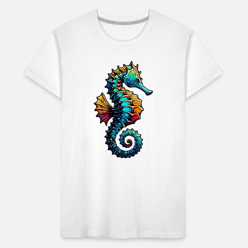 Seepferdchen Kinder Premium Bio T-Shirt