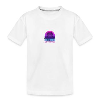 Los Santos - Kids' Premium Organic T-Shirt - white - Front