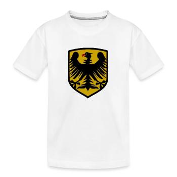 Les supporters allemands - T-shirt bio Premium Enfant - blanc - Devant