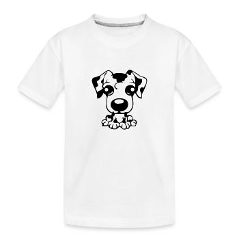 petit dalmatien - T-shirt bio Premium Enfant - blanc - Devant