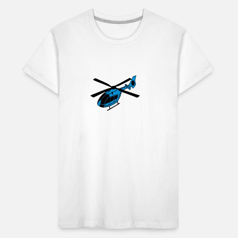 ec135farbig Kinder Premium Bio T-Shirt