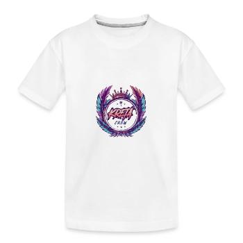 Crète Crew Coloré - T-shirt bio Premium Enfant - blanc - Devant