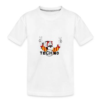Techno, Wiltsch, Frech, Suisse - T-shirt bio Premium Enfant - blanc - Devant
