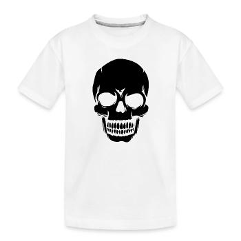 Skull White Skull Conception - T-shirt bio Premium Enfant - blanc - Devant