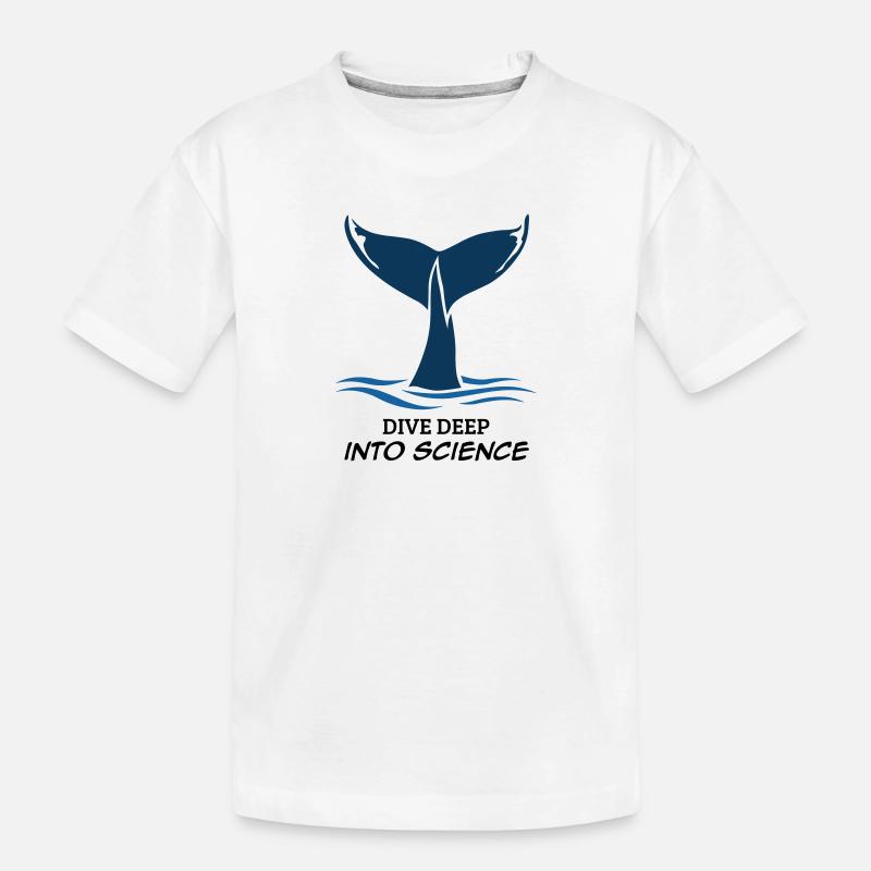 Plongez dans la science - T-shirt bio Premium Enfant - blanc
