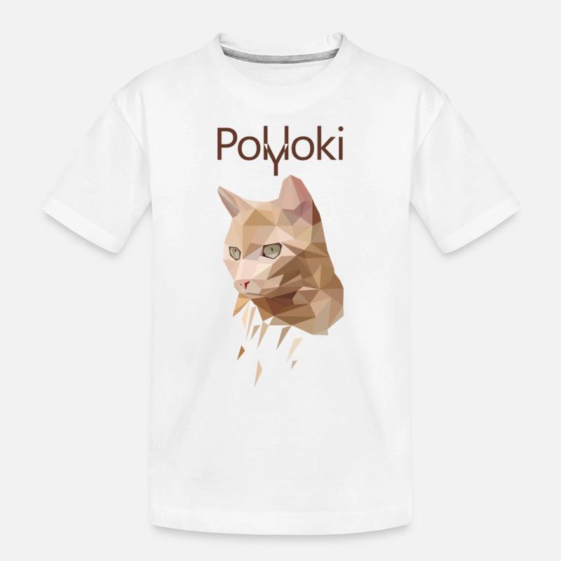 Polyloki - T-shirt bio Premium Enfant - blanc