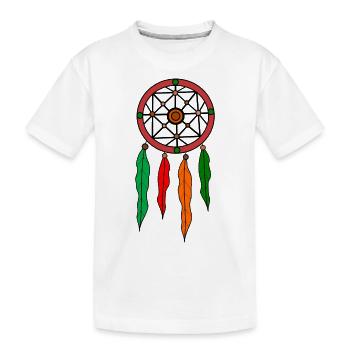 Dream catcher - Kids' Premium Organic T-Shirt - white - Front