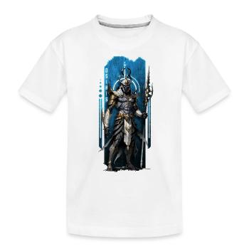 Osiris, sentinelle du royaume de l’au-delà - T-shirt bio Premium Enfant - blanc - Devant