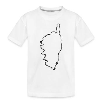 Corse - T-shirt bio Premium Enfant - blanc - Devant