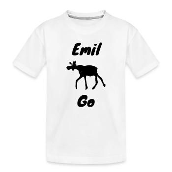 Emil l’orignal - T-shirt bio Premium Enfant - blanc - Devant
