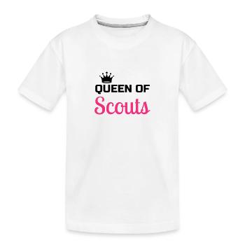Scout / Scouting / Pfadfinder / Pfadfinderin - Kinder Premium Bio T-Shirt - Weiß - Vorne