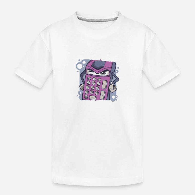 Mathématiques Math Mathématicien Math Professeur Cadeau - T-shirt bio Premium Enfant - blanc