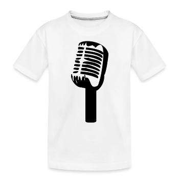 mike - T-shirt bio Premium Enfant - blanc - Devant