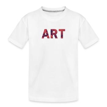 KIND - Kids' Premium Organic T-Shirt - white - Front