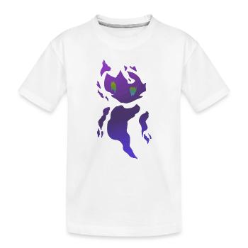 Design spectre - T-shirt bio Premium Enfant - blanc - Devant