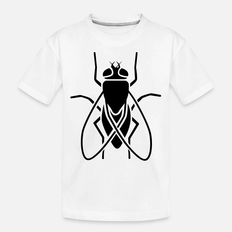 Insectes - Fly - T-shirt bio Premium Enfant - blanc