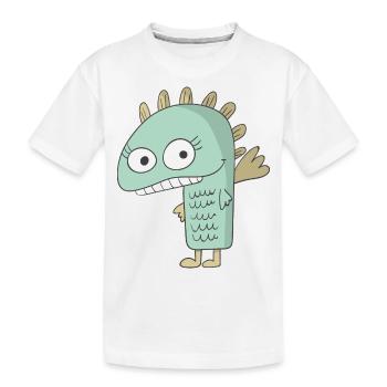 Monstres - T-shirt bio Premium Enfant - blanc - Devant