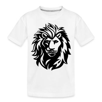 lion - T-shirt bio Premium Enfant - blanc - Devant