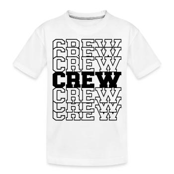 Équipage - T-shirt bio Premium Enfant - blanc - Devant