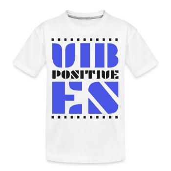 Ondes positives - T-shirt bio Premium Enfant - blanc - Devant