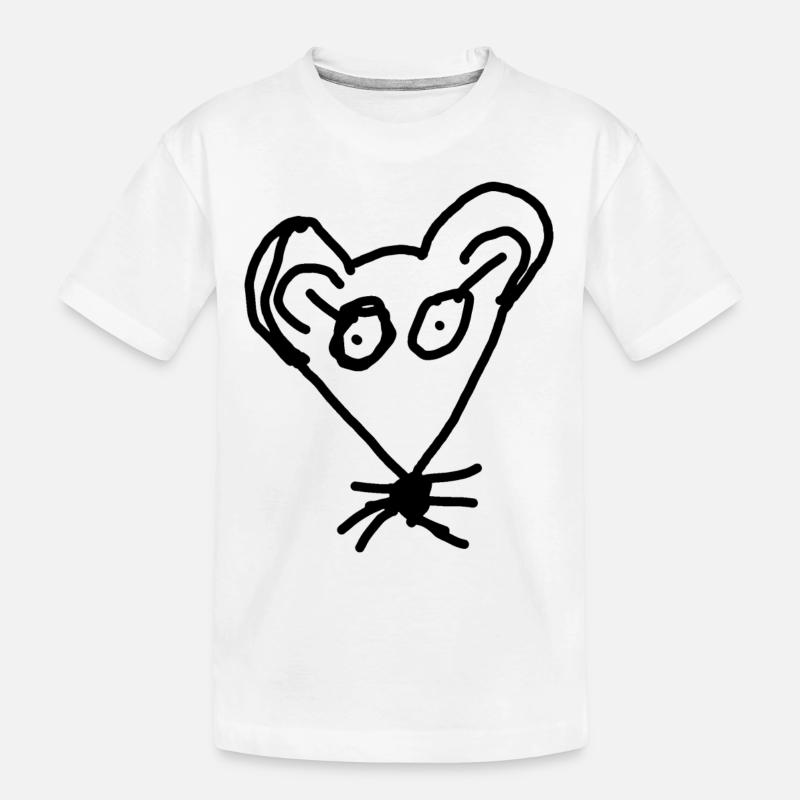 Rattfried - Kinder Premium Bio T-Shirt - Weiß