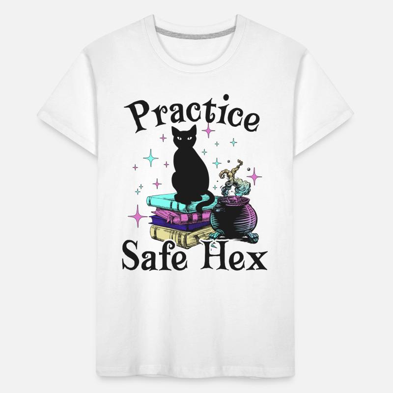 Mystical Witch Magic Halloween Funny Saying Kids' Premium Organic T-Shirt