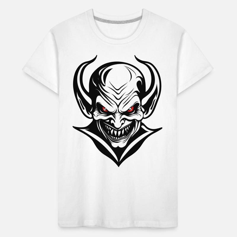 Devil / Hell / Horror / Devilish / Evil Kids' Premium Organic T-Shirt