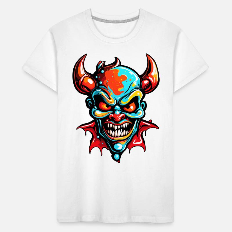 Devil / Hell / Horror / Devilish / Evil Kids' Premium Organic T-Shirt