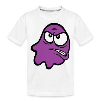 Knurri en violet - T-shirt bio Premium Enfant - blanc - Devant