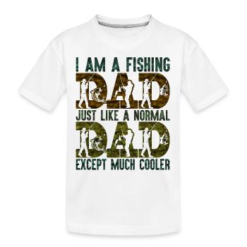 poisson, poisson, pêche, lac, mer, pêche, faune, exotique - T-shirt bio Premium Enfant - blanc - Devant